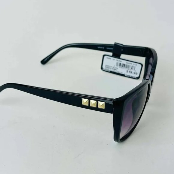 SG00448 Belle Vida by Foster Grant 100% UVA-UVB protection Black sunglasses - Picture 4 of 6